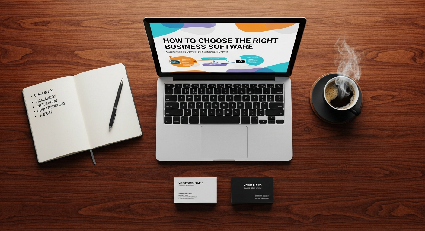How To Choose The Right Business Software