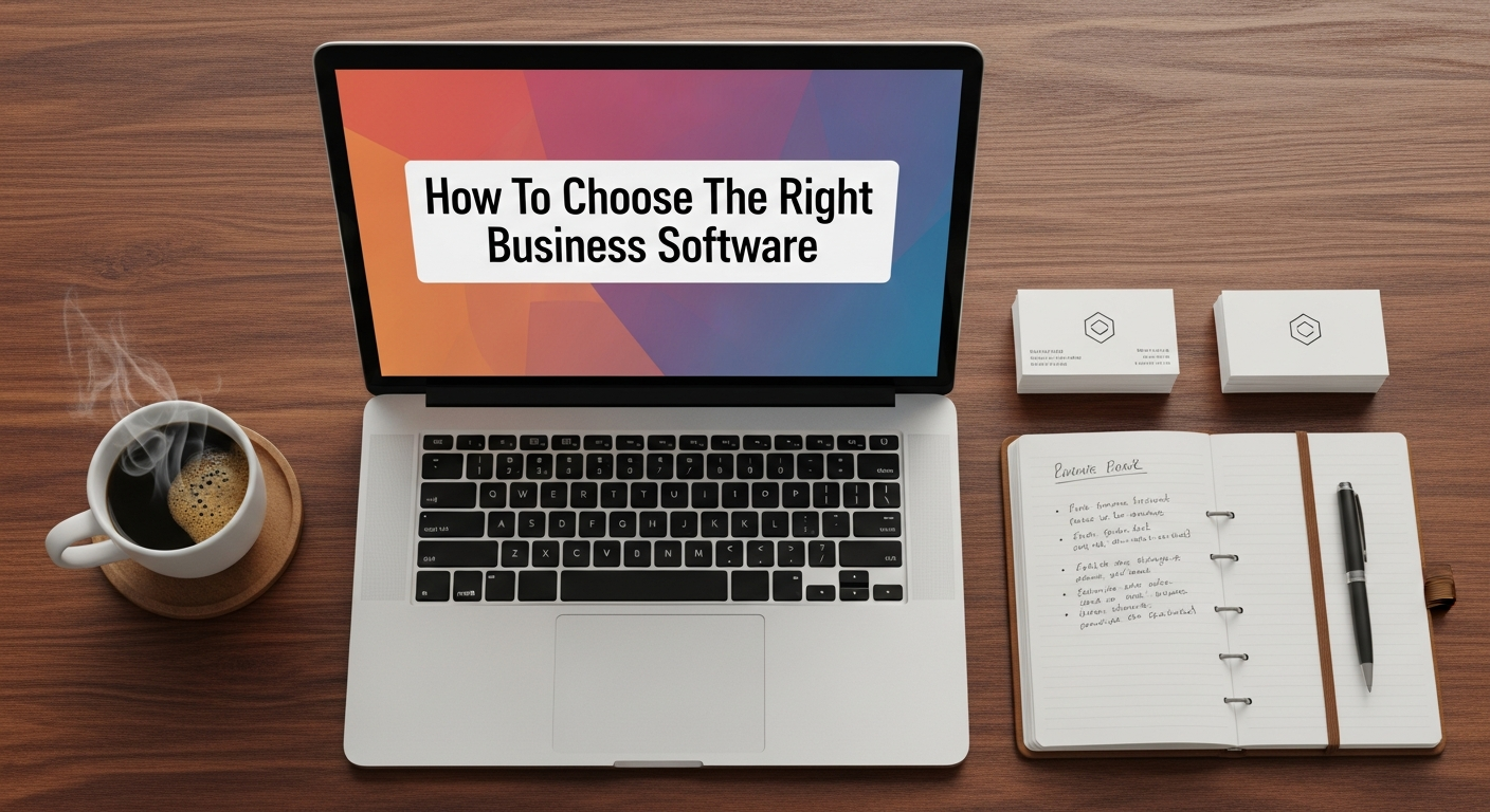 How To Choose The Right Business Software
