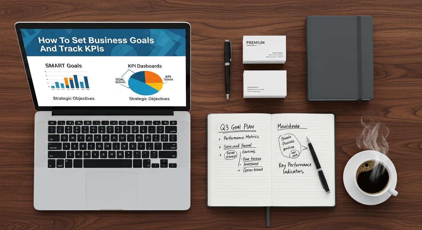 How To Set Business Goals And Track Kpis