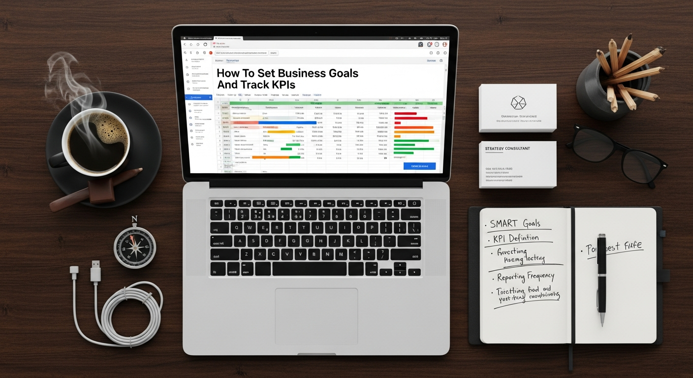 How To Set Business Goals And Track Kpis
