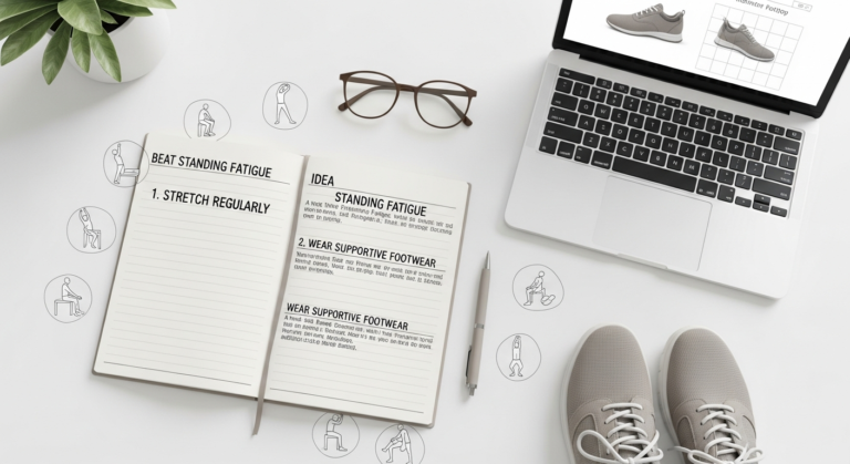 4 ways to beat fatigue when standing at work