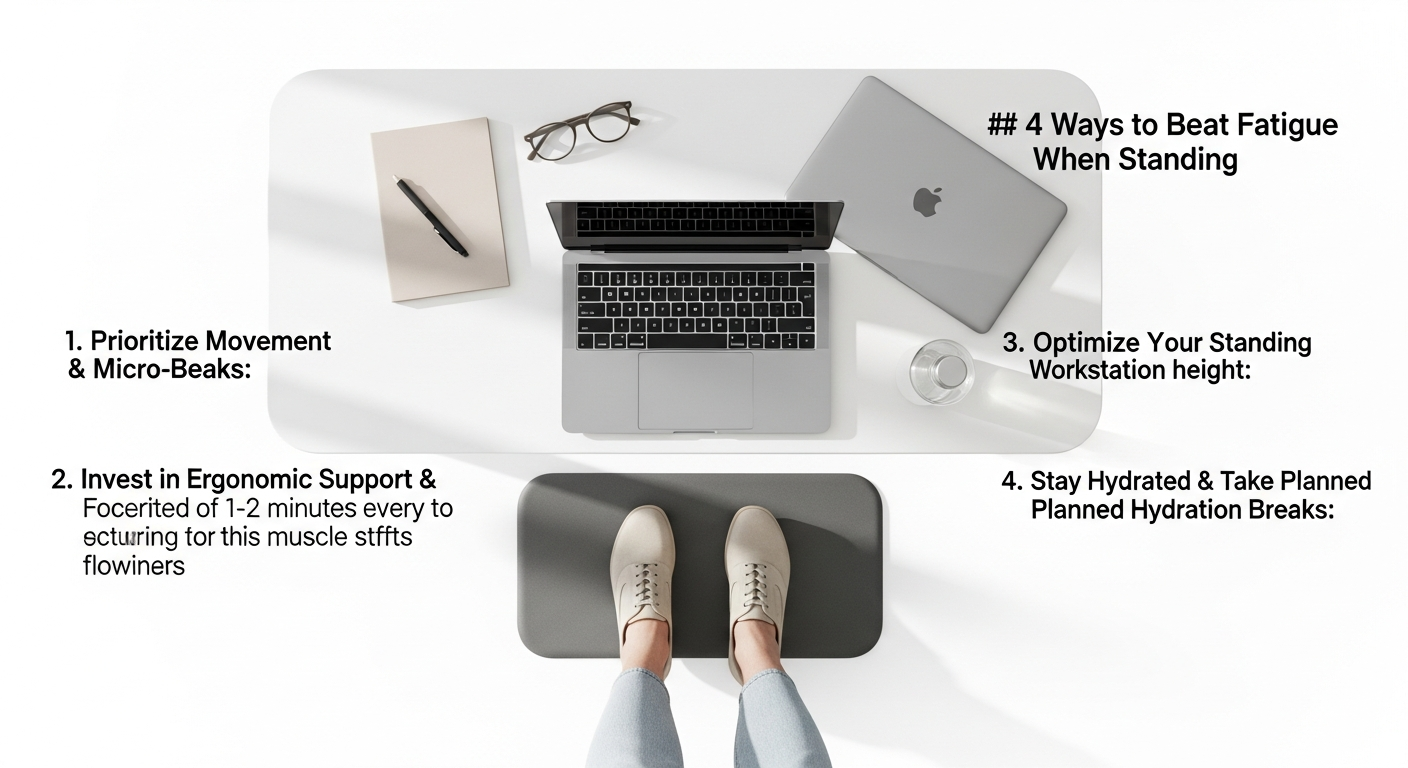 4 Ways To Beat Fatigue When Standing At Work