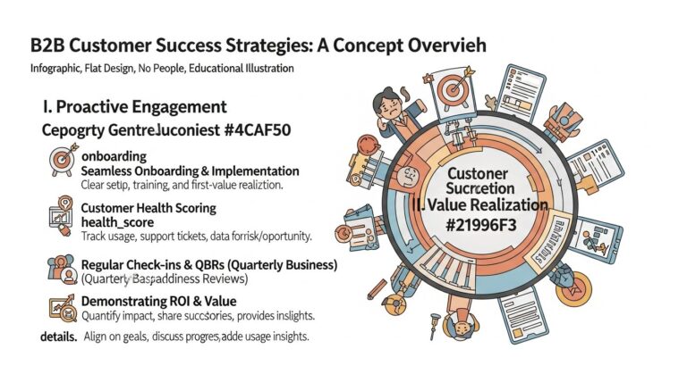 b2b customer success strategies — featured illustration