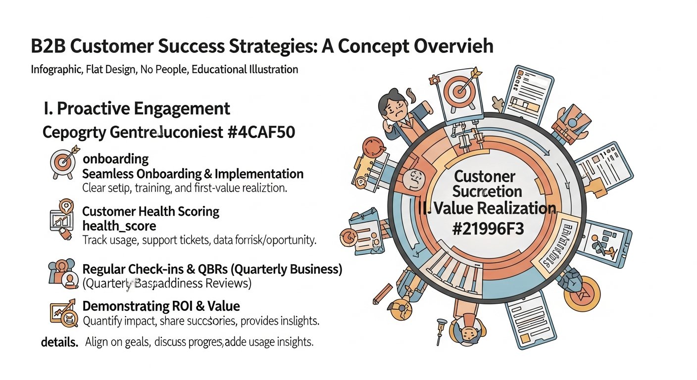 b2b customer success strategies — featured illustration