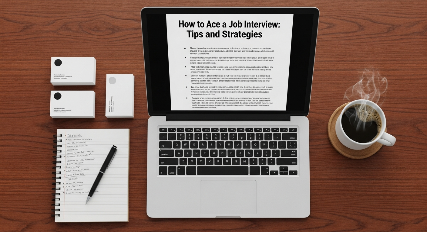 How To Ace A Job Interview Tips And Strategies