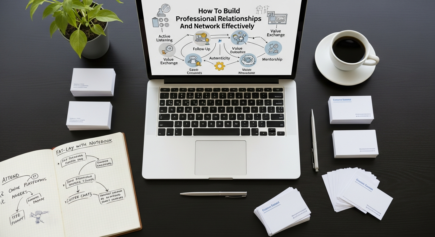 How To Build Professional Relationships And Network Effectively