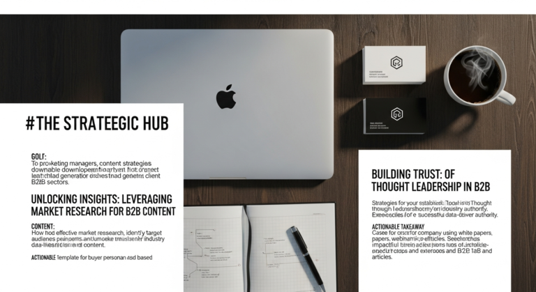 how to create a B2B content marketing strategy