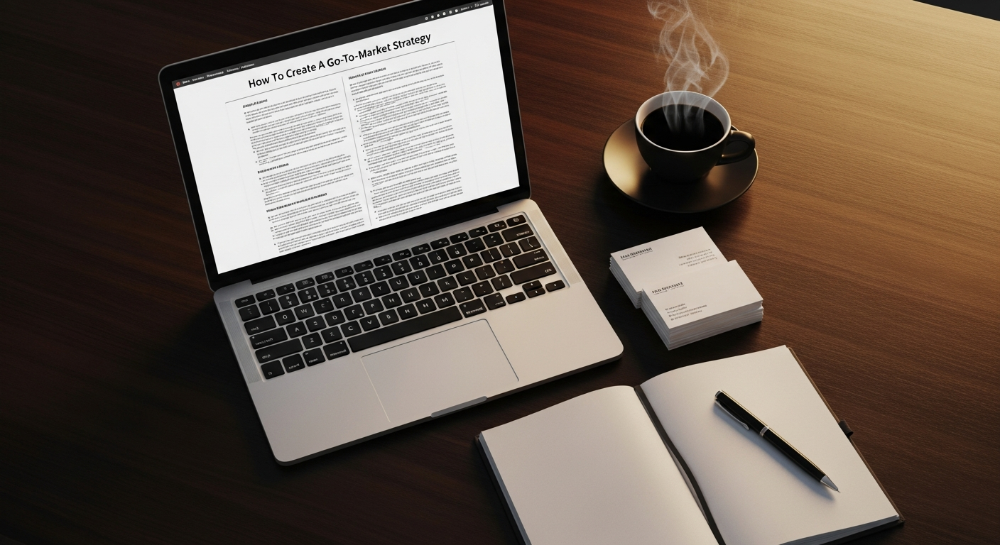 How To Create A Go-To-Market Strategy