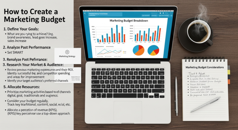 how to create a marketing budget for small businesses