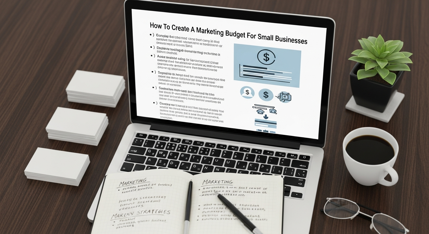 How To Create A Marketing Budget For Small Businesses
