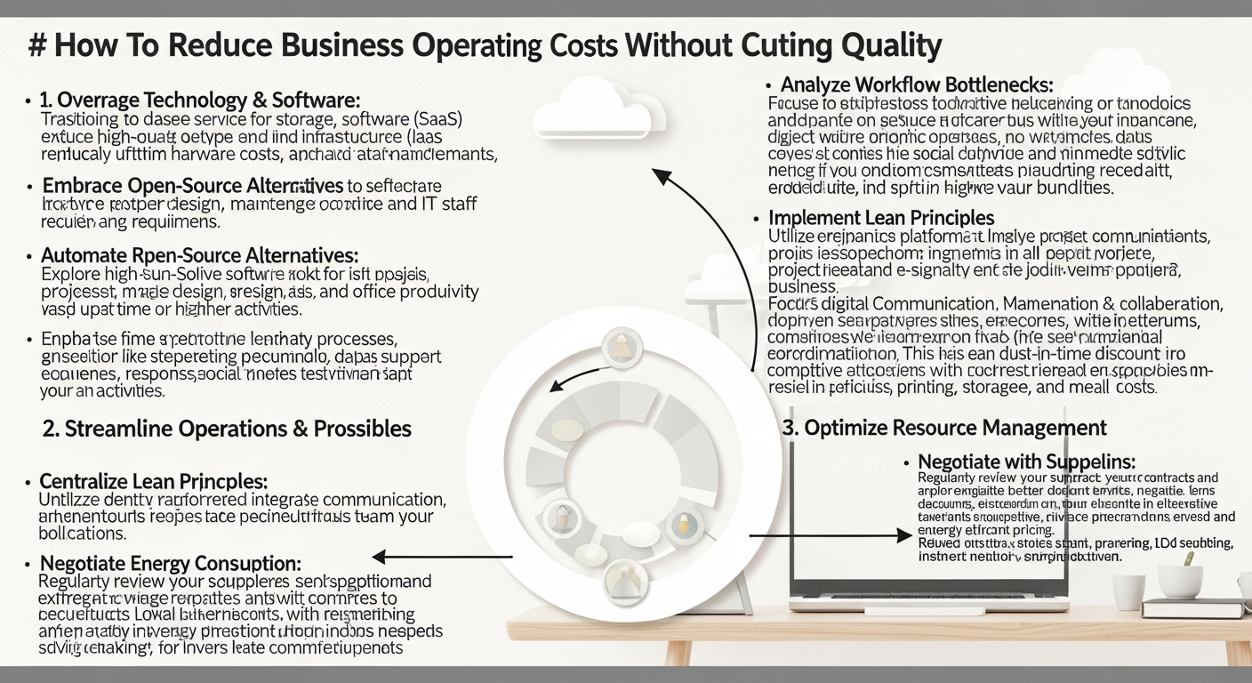How To Reduce Business Operating Costs Without Cutting Quality