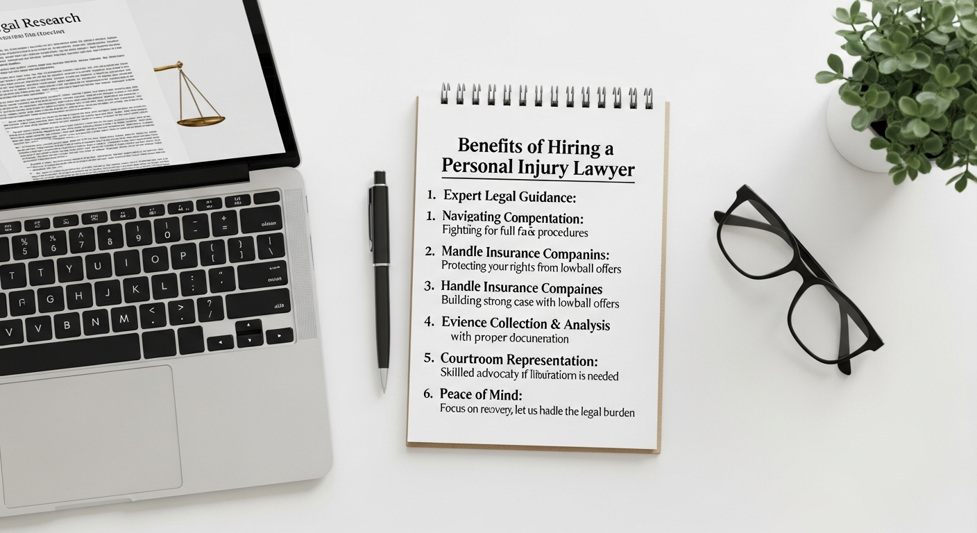 The benefits of hiring a personal injury lawyer for your case