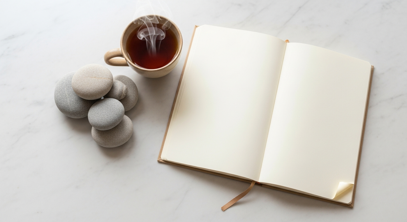 Visual representation of various self-care activities like meditation, exercise, and hobbies contributing to holistic well-being.